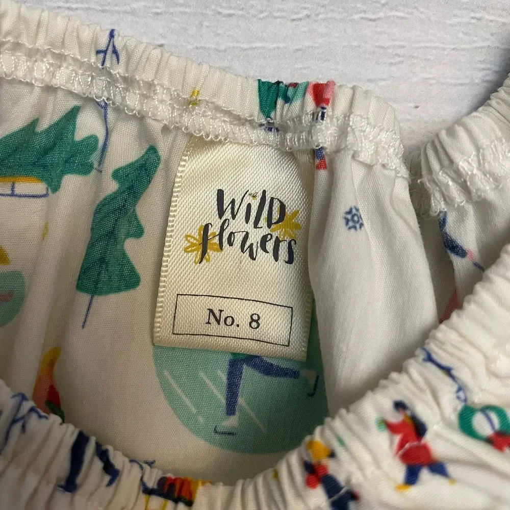 Wildflowers‎ Whoville Peasant Top size 8